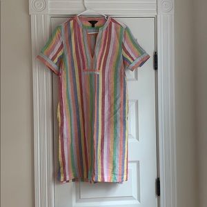 J.Crew Rainbow Stripe Dress